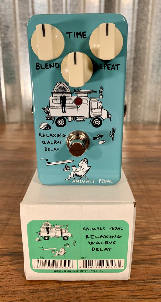 Animals Pedals Relaxing Walrus Delay Guitar Effect Pedal