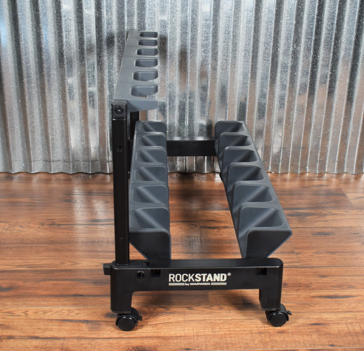 Warwick RockStand RS20866E Modular Multi Stand For 6 Guitars & Bass + Locking Wheels