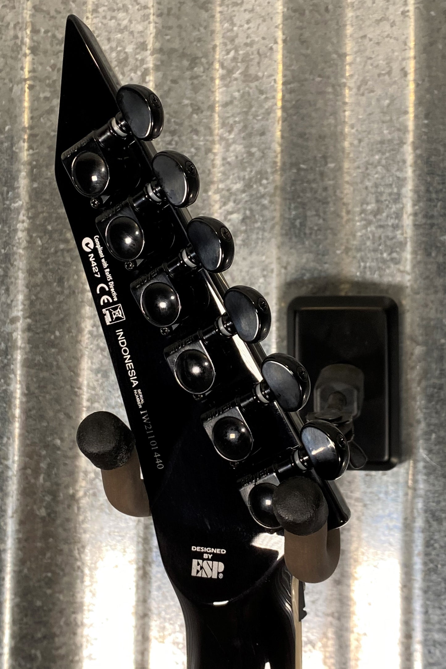 ESP LTD H3-1000 Floyd Rose Flame See Thru Black Sunburst Guitar LH31000FRFMSTBLKSB #1440 Used