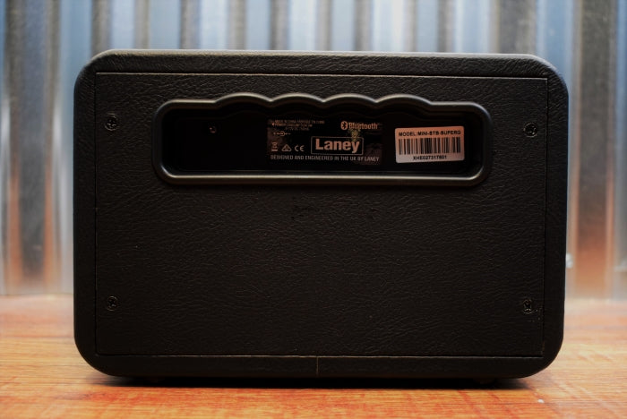 Laney Mini Stereo Bluetooth Supergroup Battery Powered Guitar Amplifier MINI-STB-SUPERG