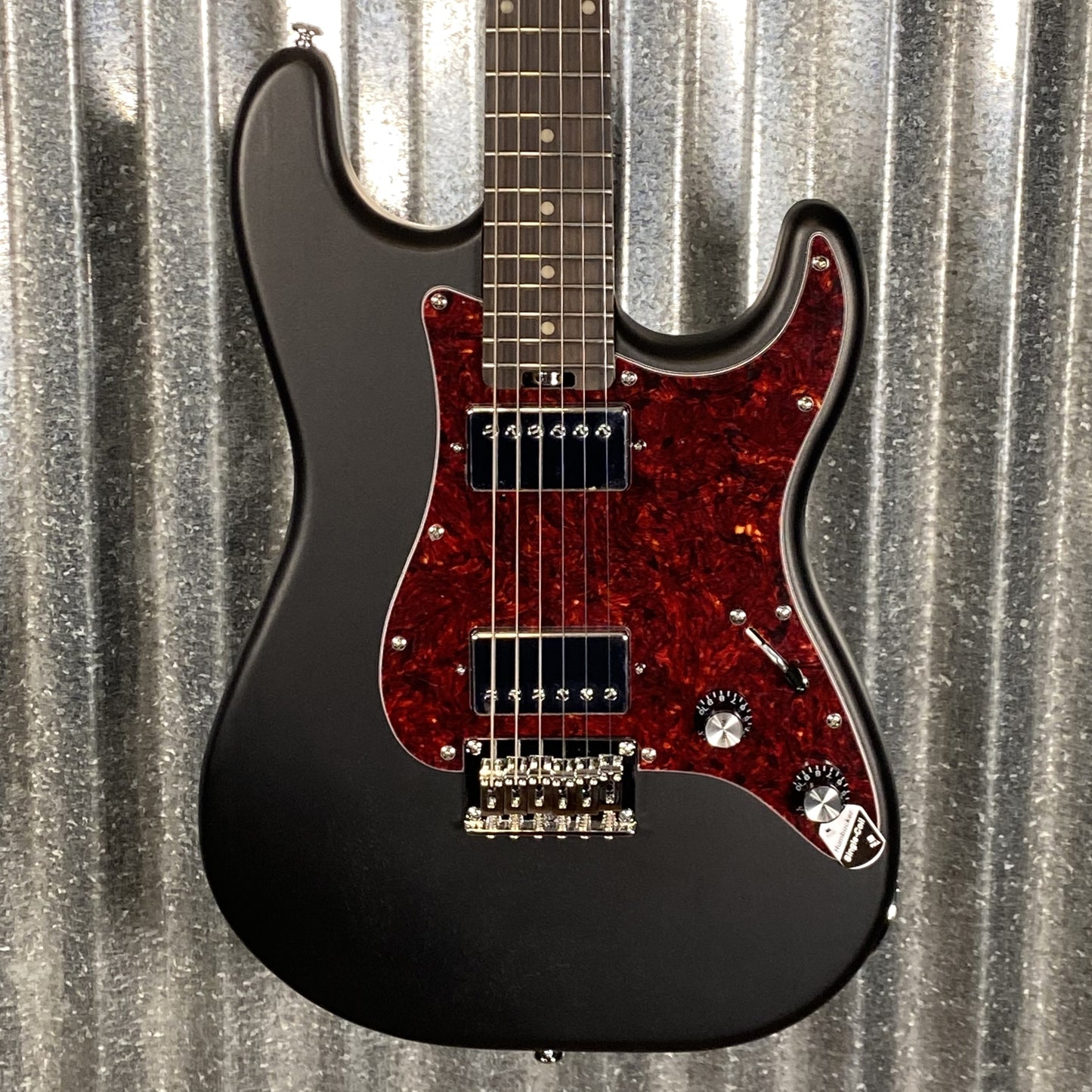 Schecter Jack Fowler Traditional HT HH Hardtail Black Pearl Roasted Neck Guitar #3027