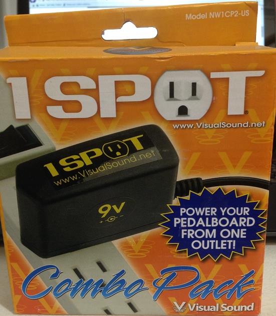 Visual Sound Truetone 1 SPOT Combo Pack 9V DC Adapter & Multi-plug *