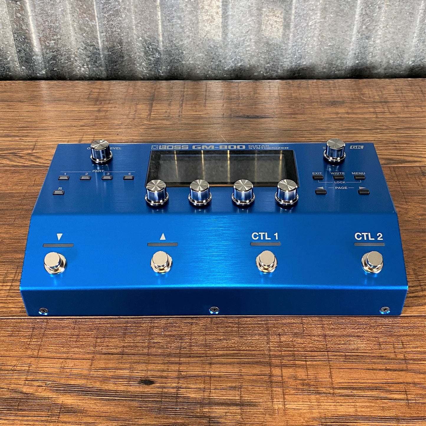 Boss GM-800 Guitar Synthesizer Effect Pedal GK-5 Pickup BGK-15 Cable Bundle