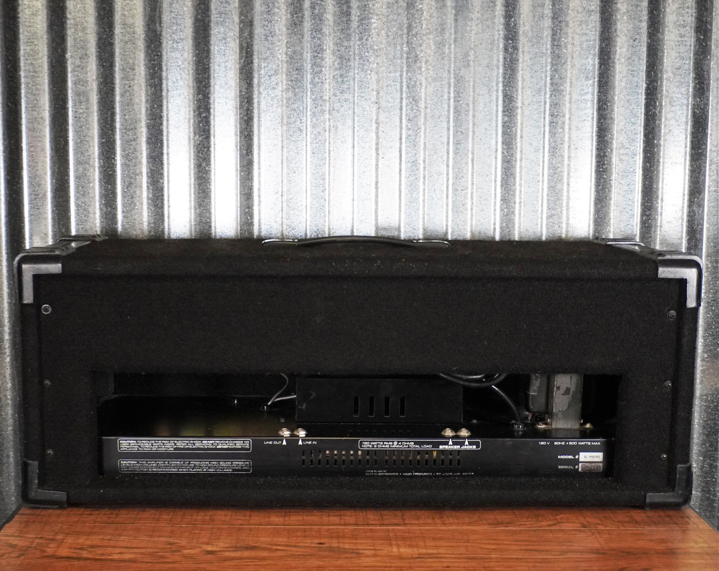 Crate USA G1500 150 Watt Two Channel Guitar Amplifier Head Used