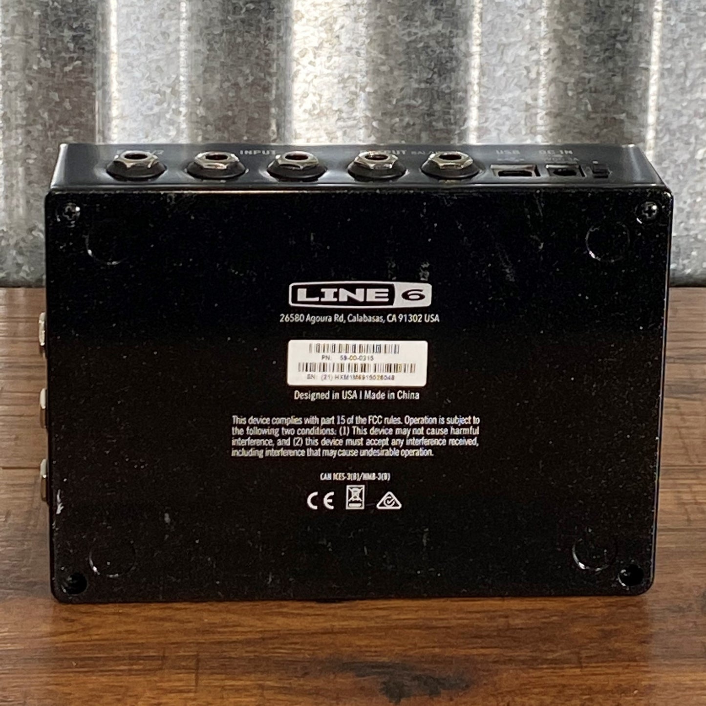 Line 6 HX Stomp Multi Effect Modeling Guitar Bass Effect Pedal Used