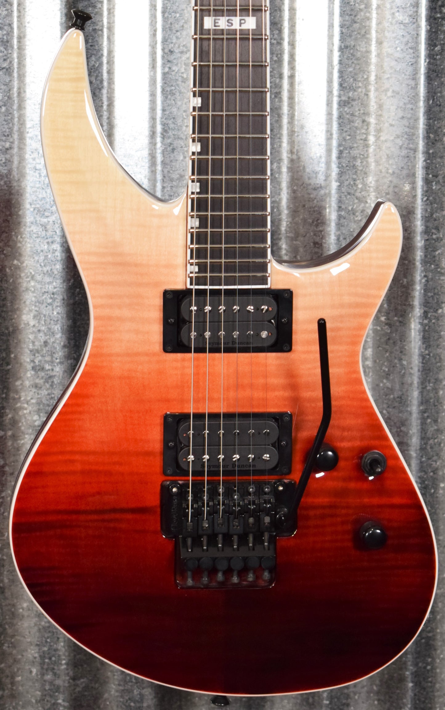 ESP E-II Horizon III Flame Black Cherry Fade Guitar & Case EIIHOR3FMFRBCHFD Japan #ES4261203