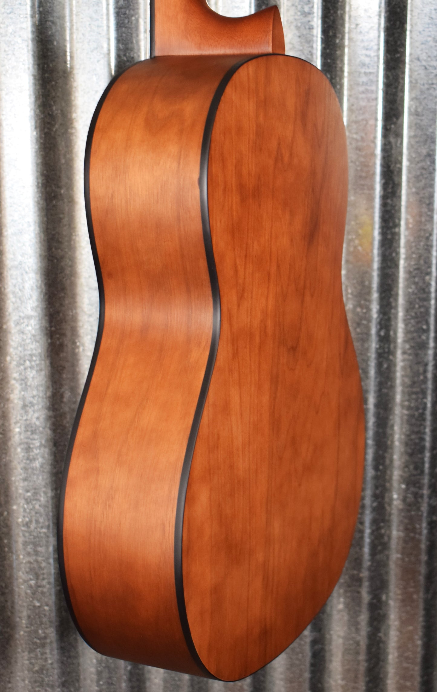 Ortega R55BFT Solid Top Nylon String Acoustic Guitar Bourbon Fade #0158