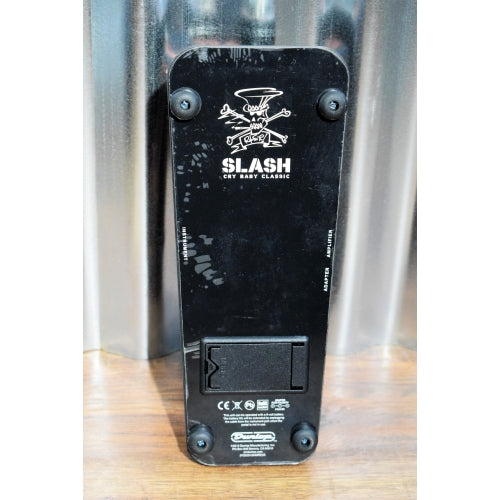 Dunlop SC95 Slash Cry Baby Classic Wah Guitar Effect Pedal Distressed Finish B Stock