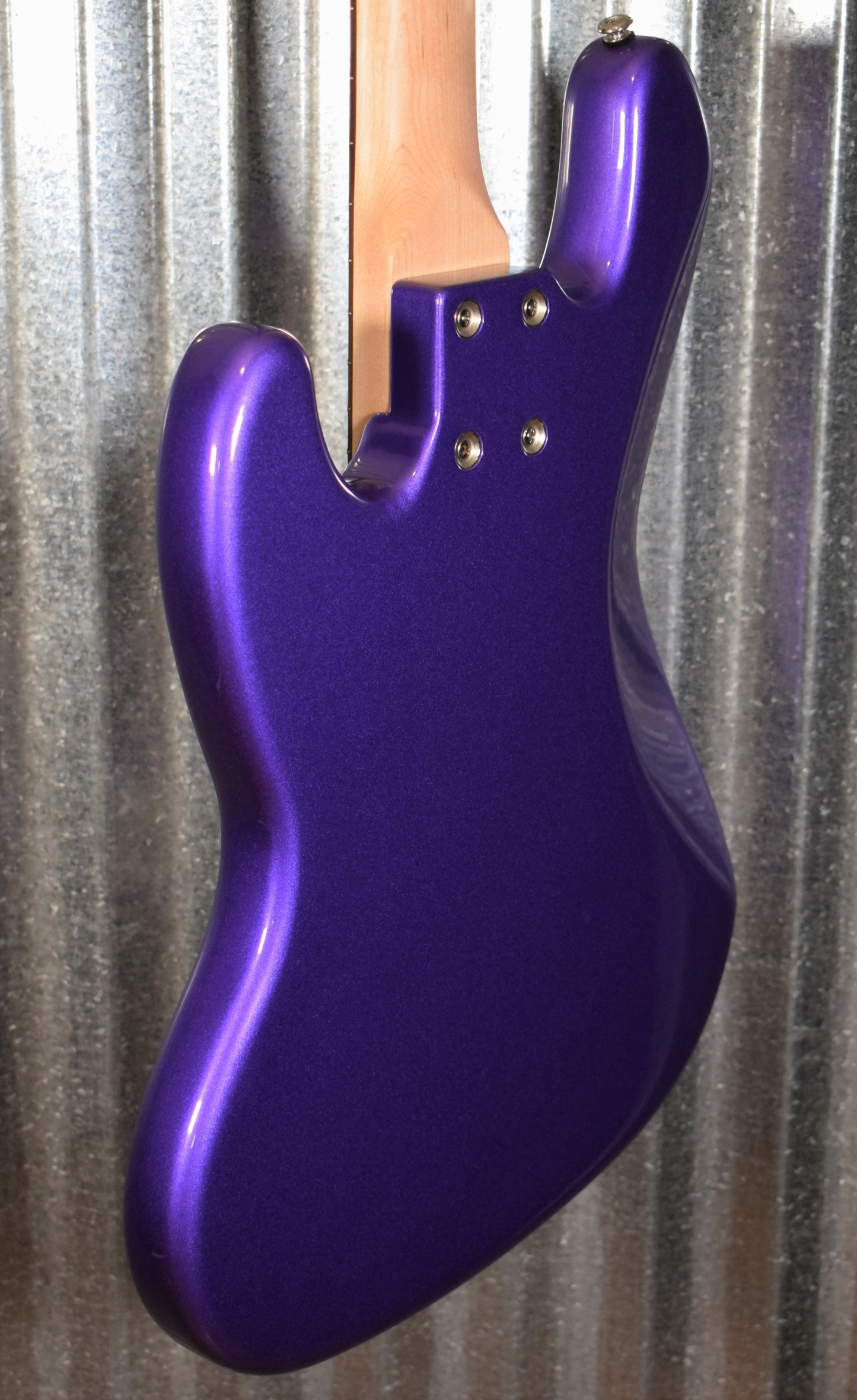 G&L USA JB-5 Royal Purple 5 String Jazz Bass Rosewood Satin Neck & Case #6209
