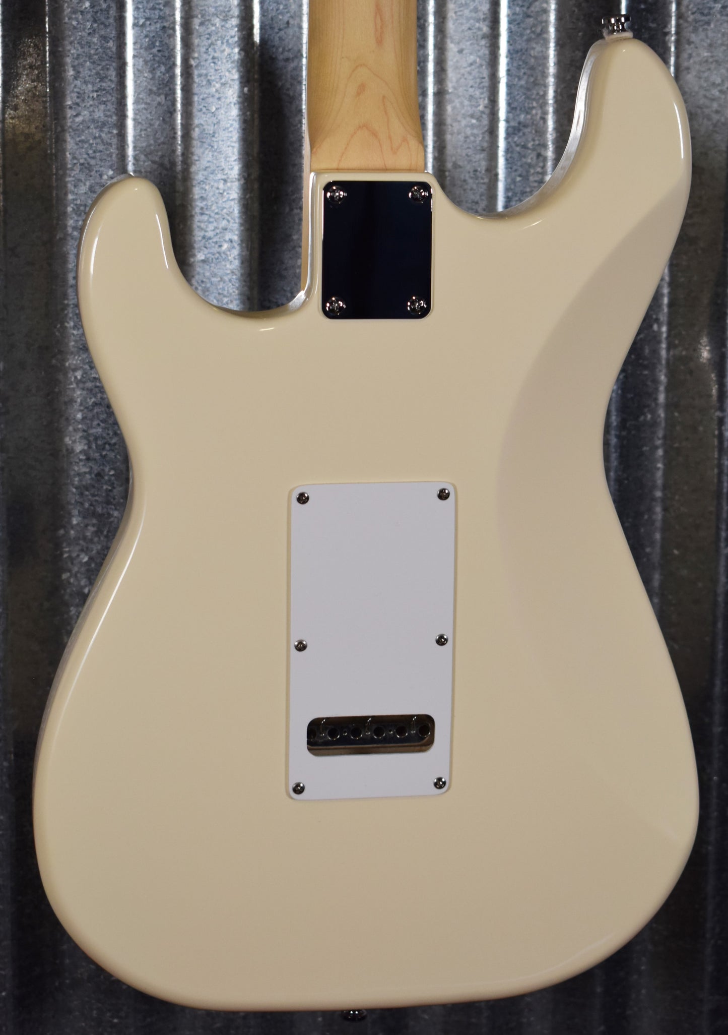 G&L Tribute Legacy Olympic White Poplar Satin Neck Guitar #5435 Used
