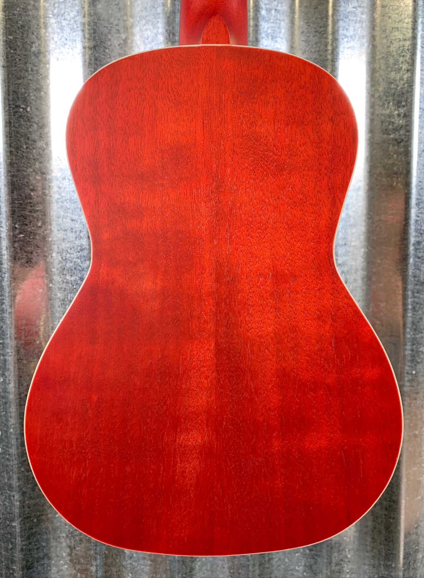 Ortega Guitars RUFIRE Fire Red Okoume Top Concert Ukulele