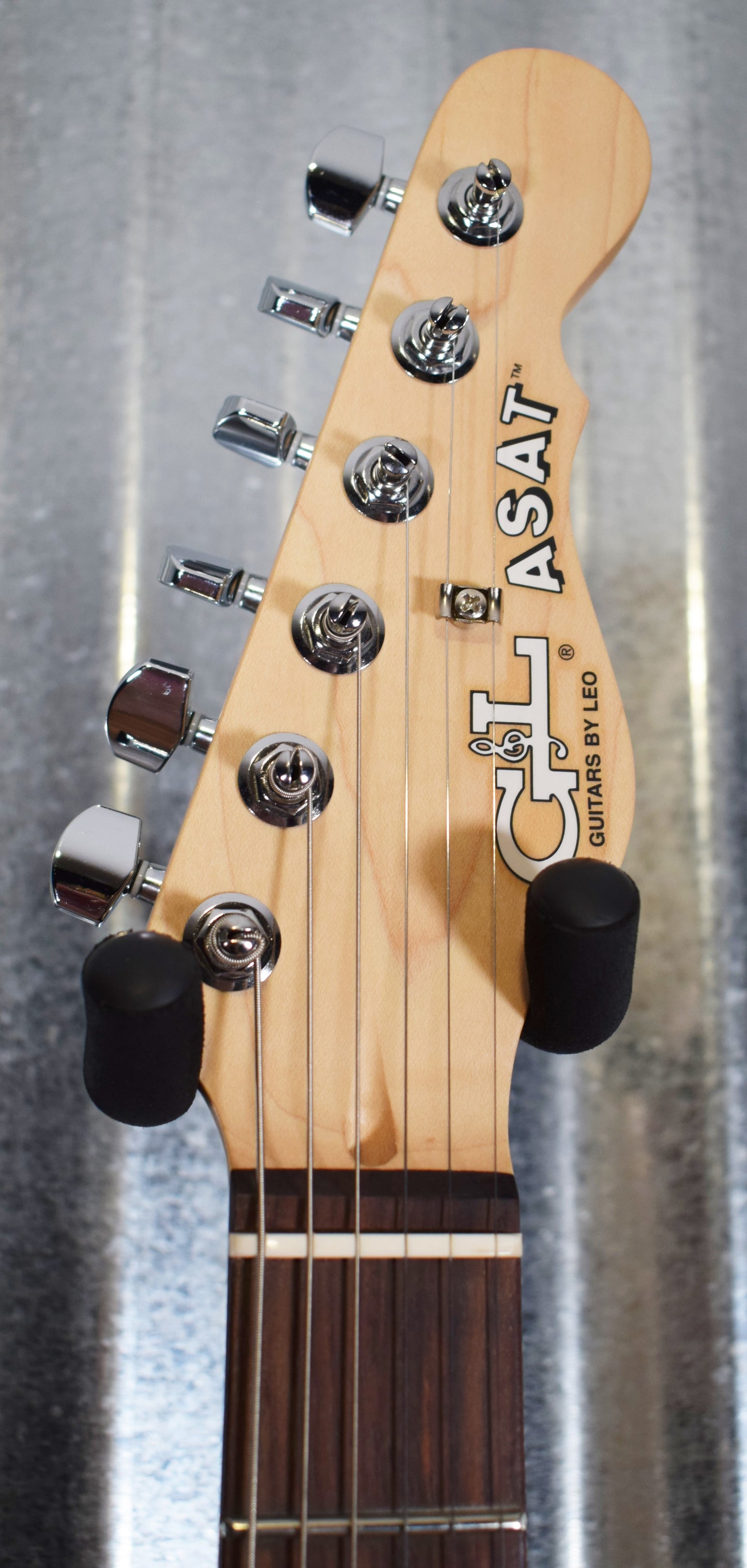 G&L USA ASAT Special Shoreline Gold Guitar & Case #5157