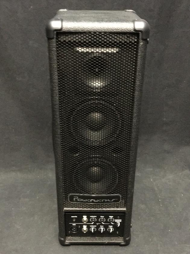 Powerwerks PW40BAT 2 Channel 40 Watt Battery Powered Portable PA System #4006 *