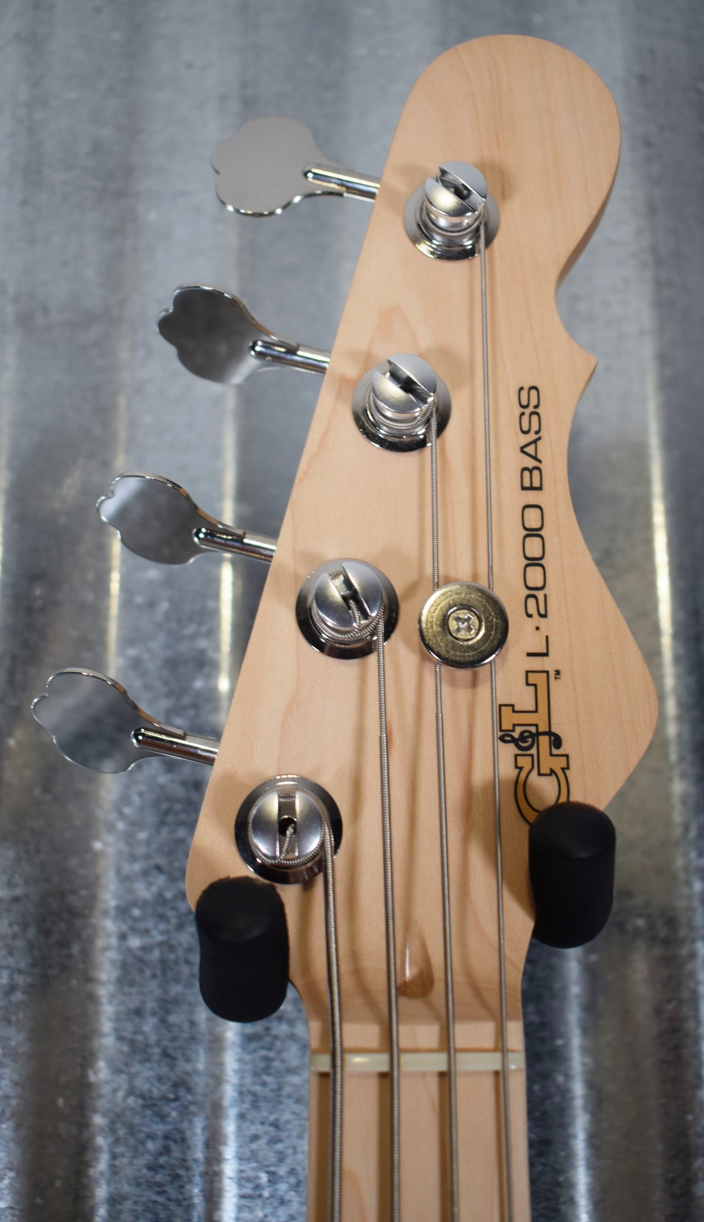 G&L USA L-2000 Candy Apple Red Bass & Case L2000 2018 #7159