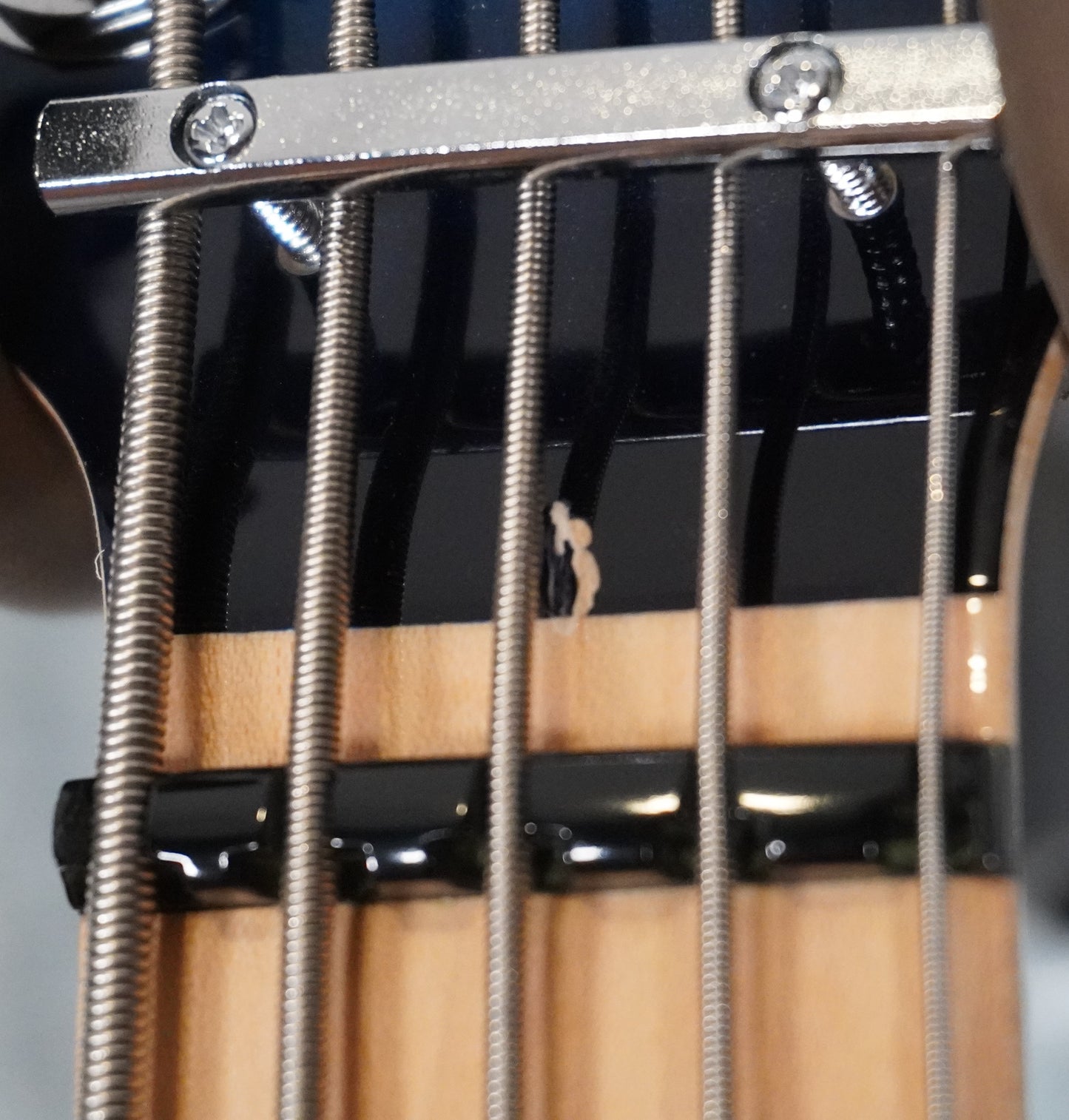 Ernie Ball Music Man Reflex HSS 5 String Active Pacific Blue Burst Bass & Case #3902 Used
