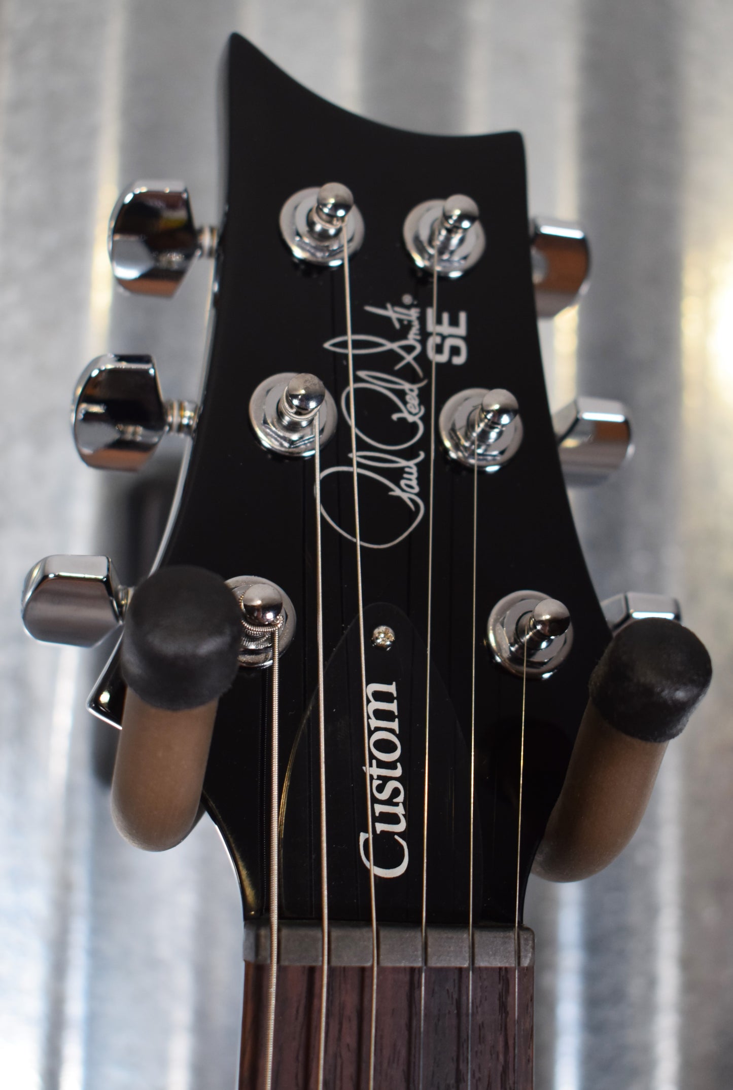 PRS Paul Reed Smith SE Custom 24 Charcoal Burst Guitar & Bag #0528