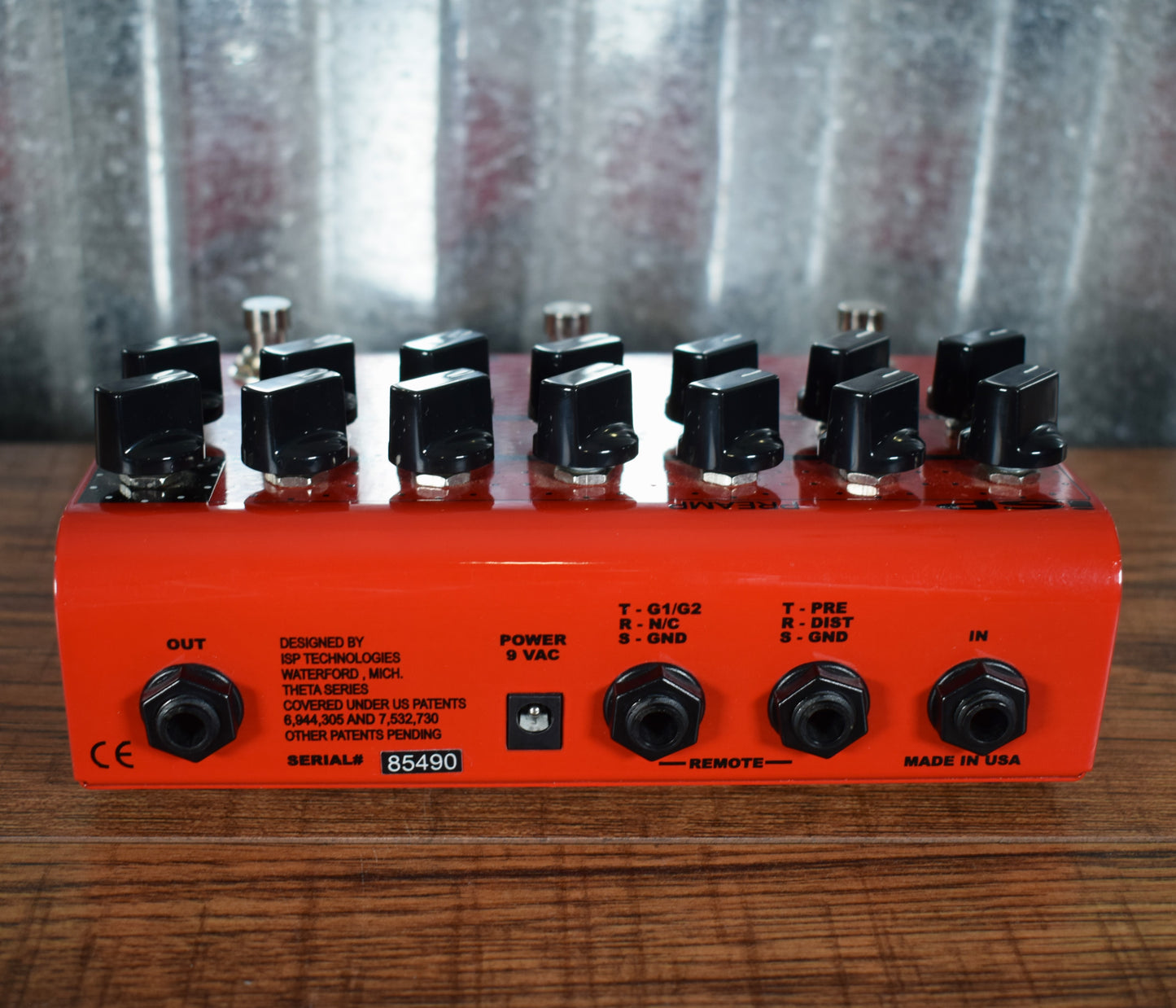 ISP Technologies Theta Preamp Distortion Guitar Effect Pedal Used