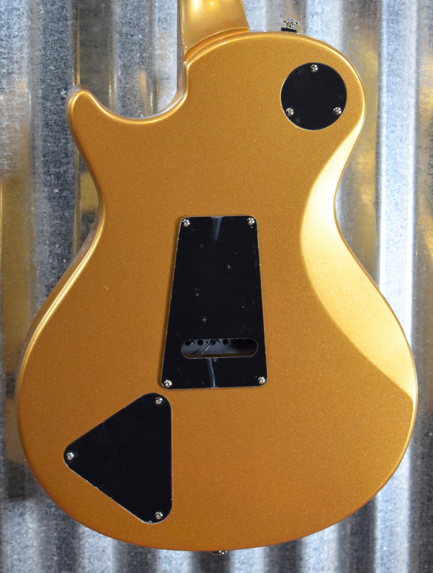 PRS Paul Reed Smith SE Santana Singlecut Tremolo Egyptian Gold Metallic Guitar & Bag #4923