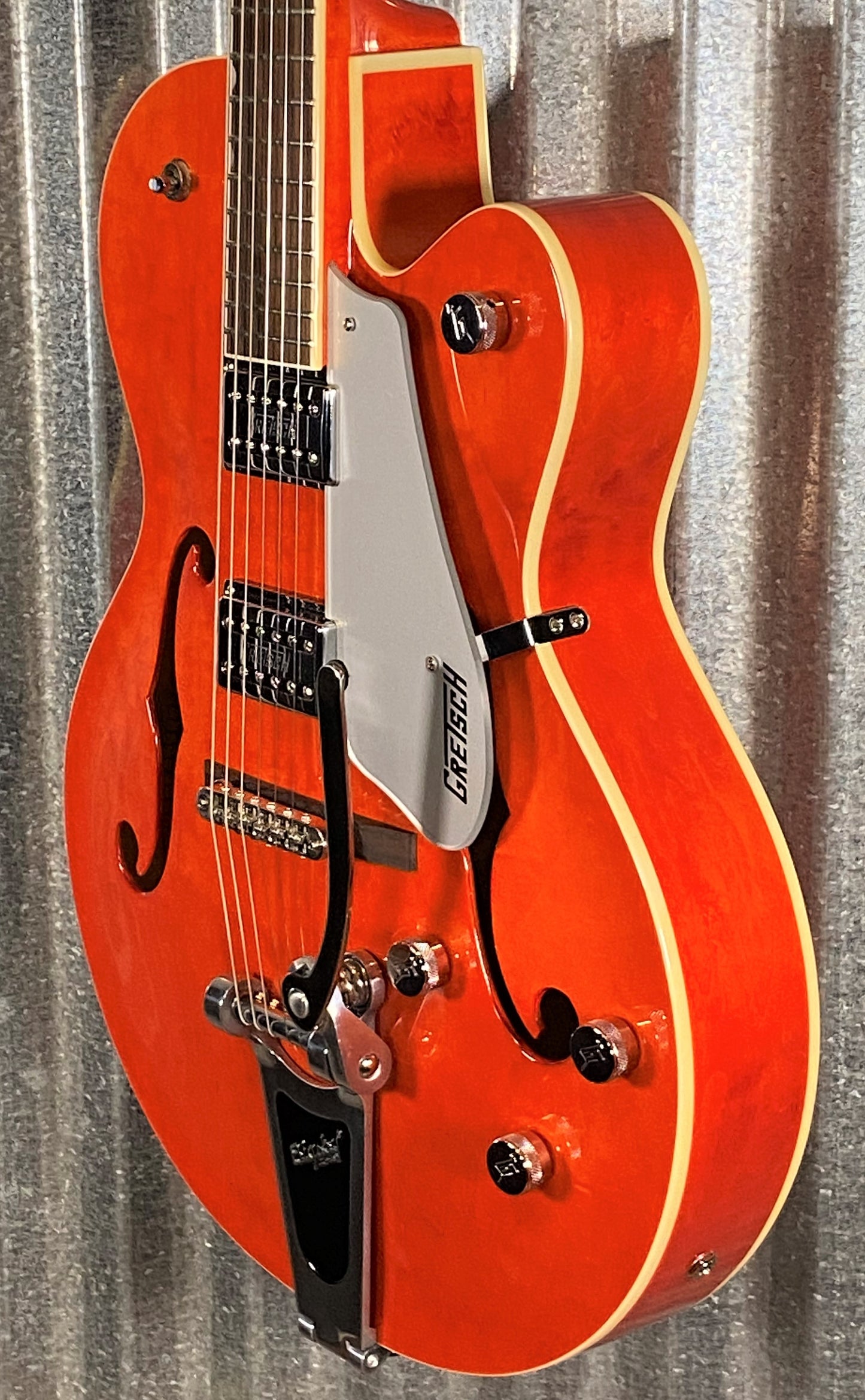 Gretsch G5120 Electromatic Bigsby Clear Orange Hollowbody Guitar & Case #3066 Used