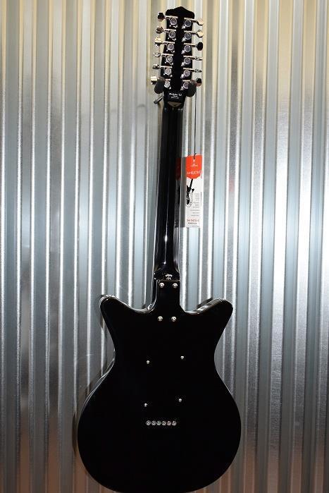 Danelectro '59 Vintage 12 String Gloss Black Semi Hollow Electric Guitar