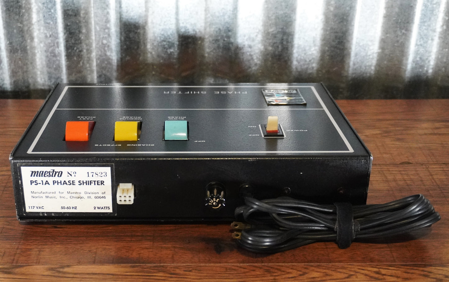 Maestro PS-1A Vintage Phase Shifter Keyboard & Guitar Effect Pedal Used