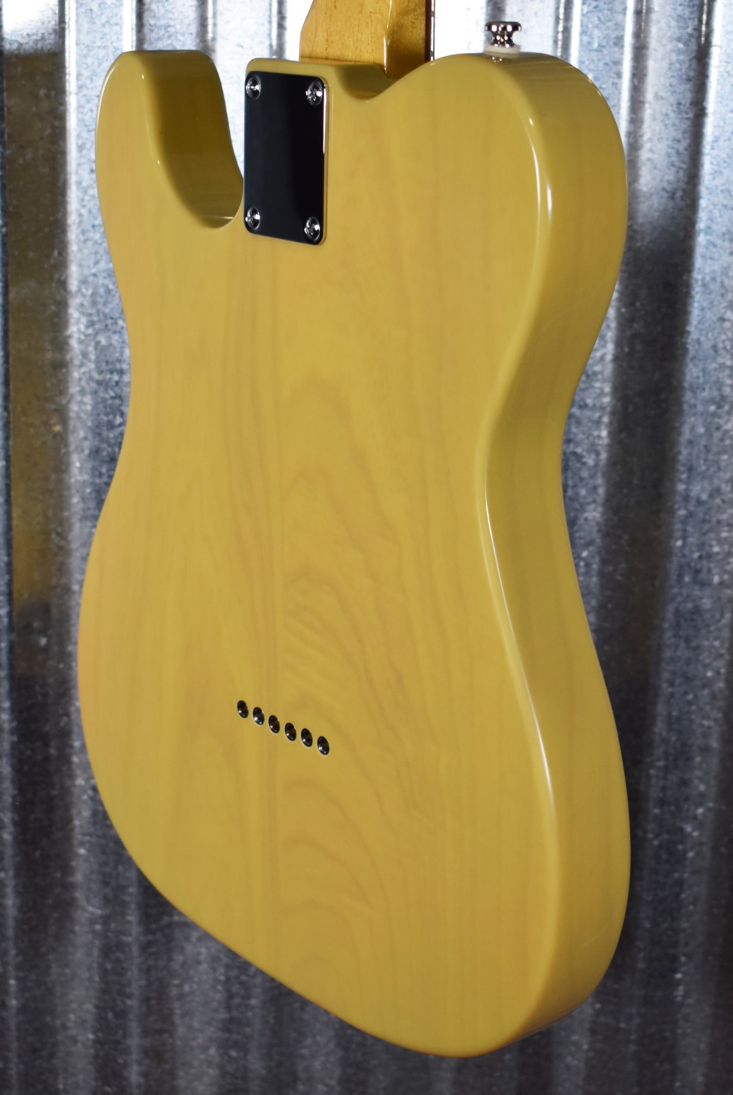 G&L Tribute ASAT Classic Bluesboy Semi Hollow Blonde Natural Neck Guitar #6083 Used