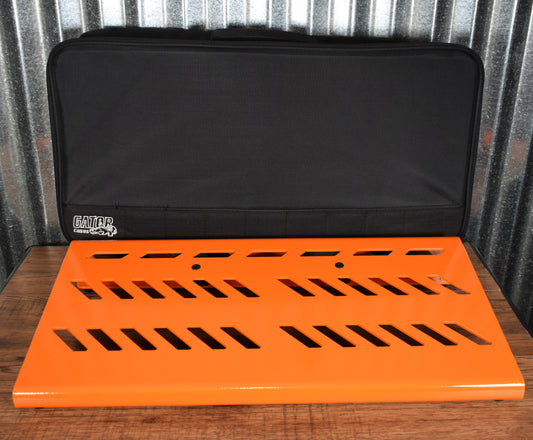 Gator GPB-BAK-OR Aluminum Guitar Effect Pedalboard & Bag Orange