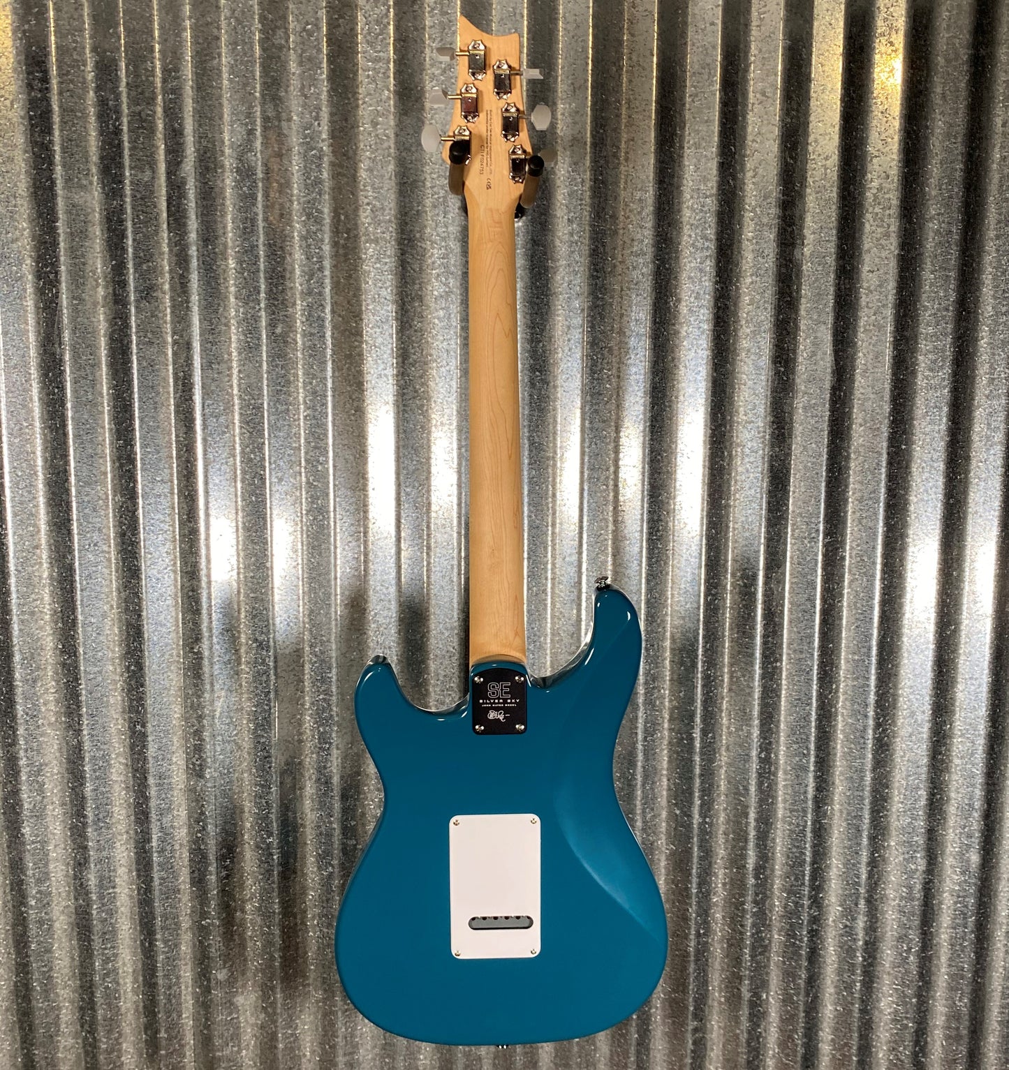 PRS Paul Reed Smith SE Silver Sky John Mayer Nylon Blue Maple Guitar & Bag #4753