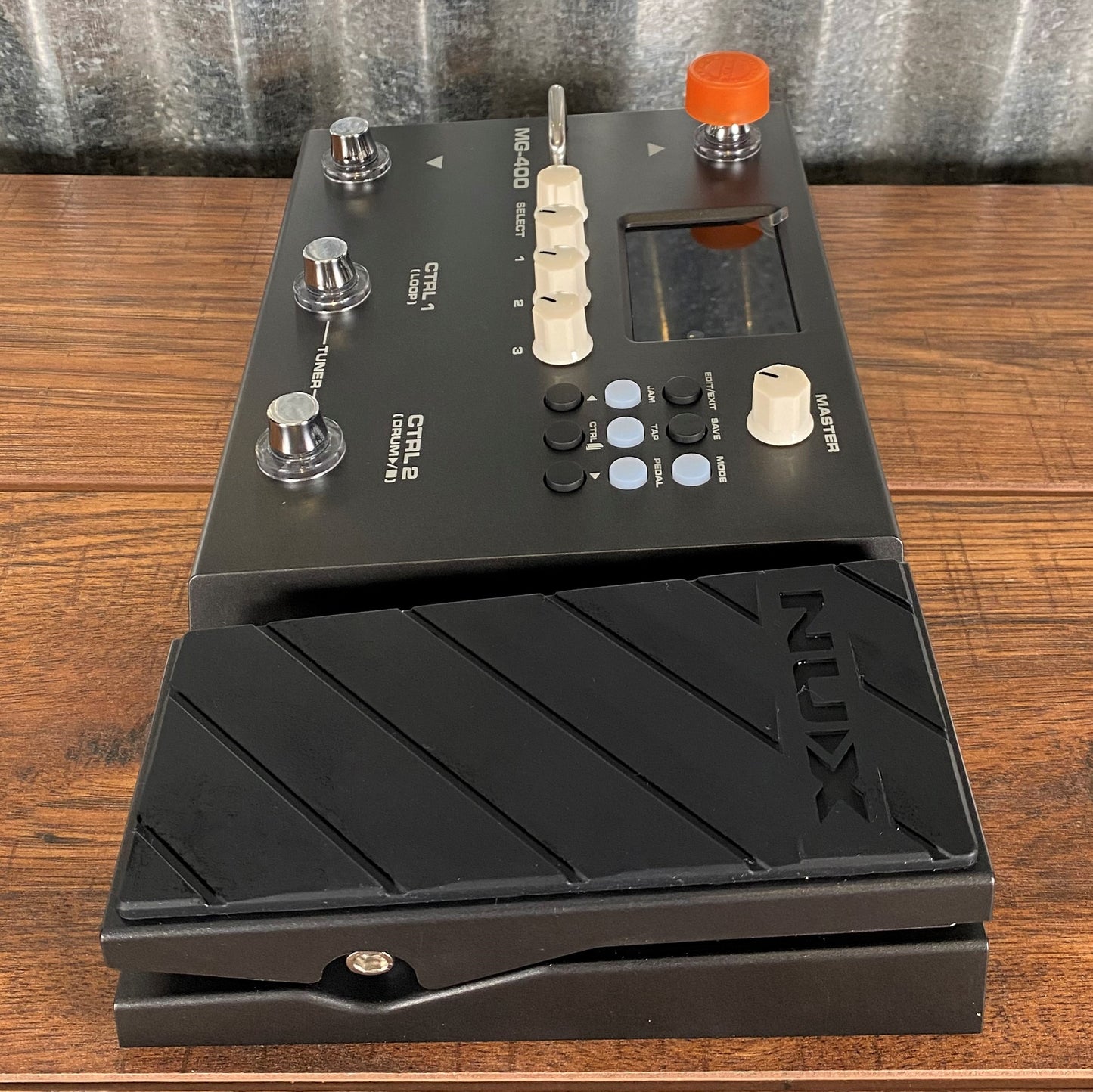 NUX MG-400 Dual DSP Multi-Fx Processor Guitar and Bass Multi Effect Pedal