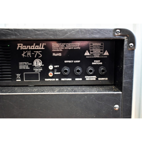 Randall Amplification Kirk Hammett KH75 75 Watt 12" Celestion Guitar Combo