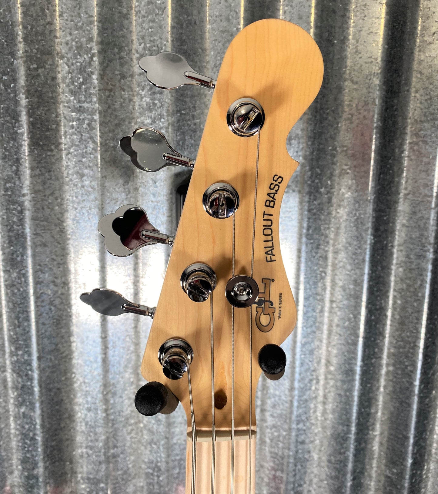 G&L Guitars Tribute Fallout Bass Short Scale 4 String Candy Apple Red #2223