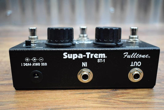 Fulltone USA ST-1 Supa Trem Amp Style Tremolo Guitar Effect Pedal