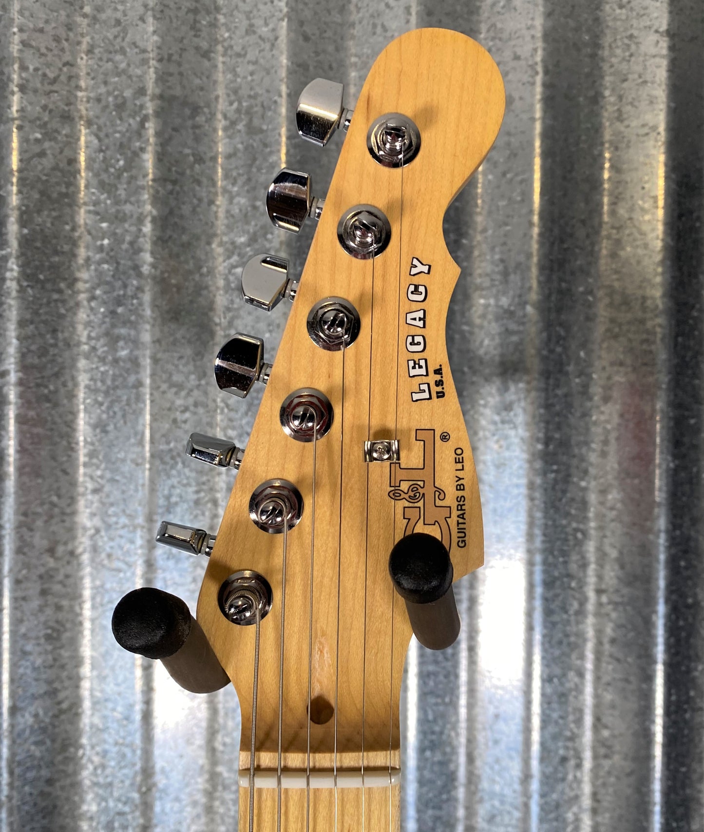 G&L USA 2021 Fullerton Deluxe Legacy HSS 2 Matcha Green Tea Electric Guitar & Bag #1080 Used