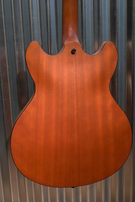 Washburn HB32DMK Distressed Matte Mahogony Semi Hollow Guitar #006