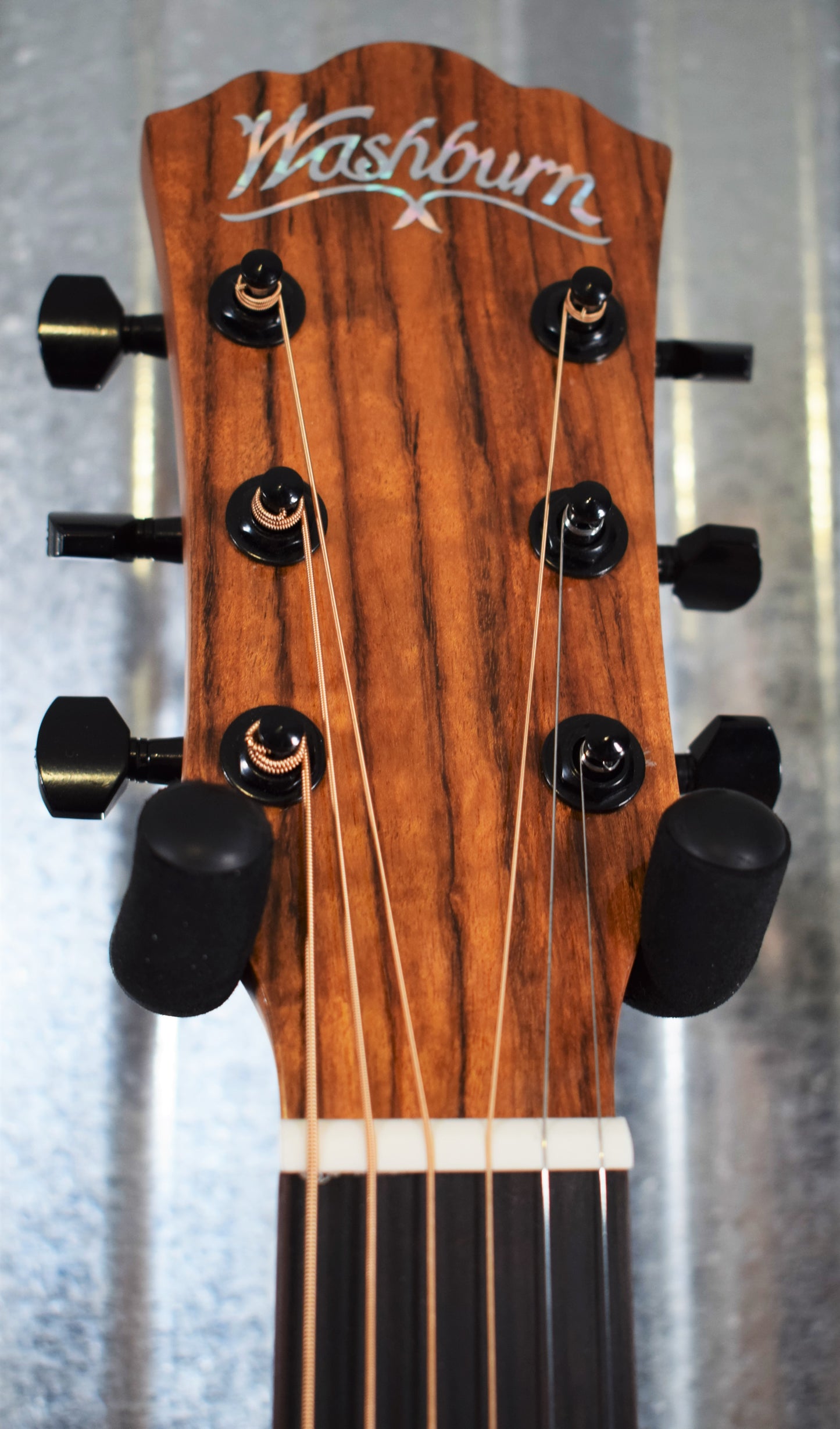 Washburn Bella Tono Studio Vite S9V Charcoal Burst Acoustic Electric Guitar #0895