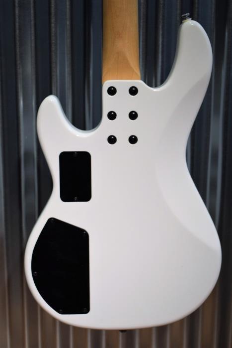 G&L Tribute M-2000 GTB 4 String Carved Top Gloss White Bass M2000 #7564