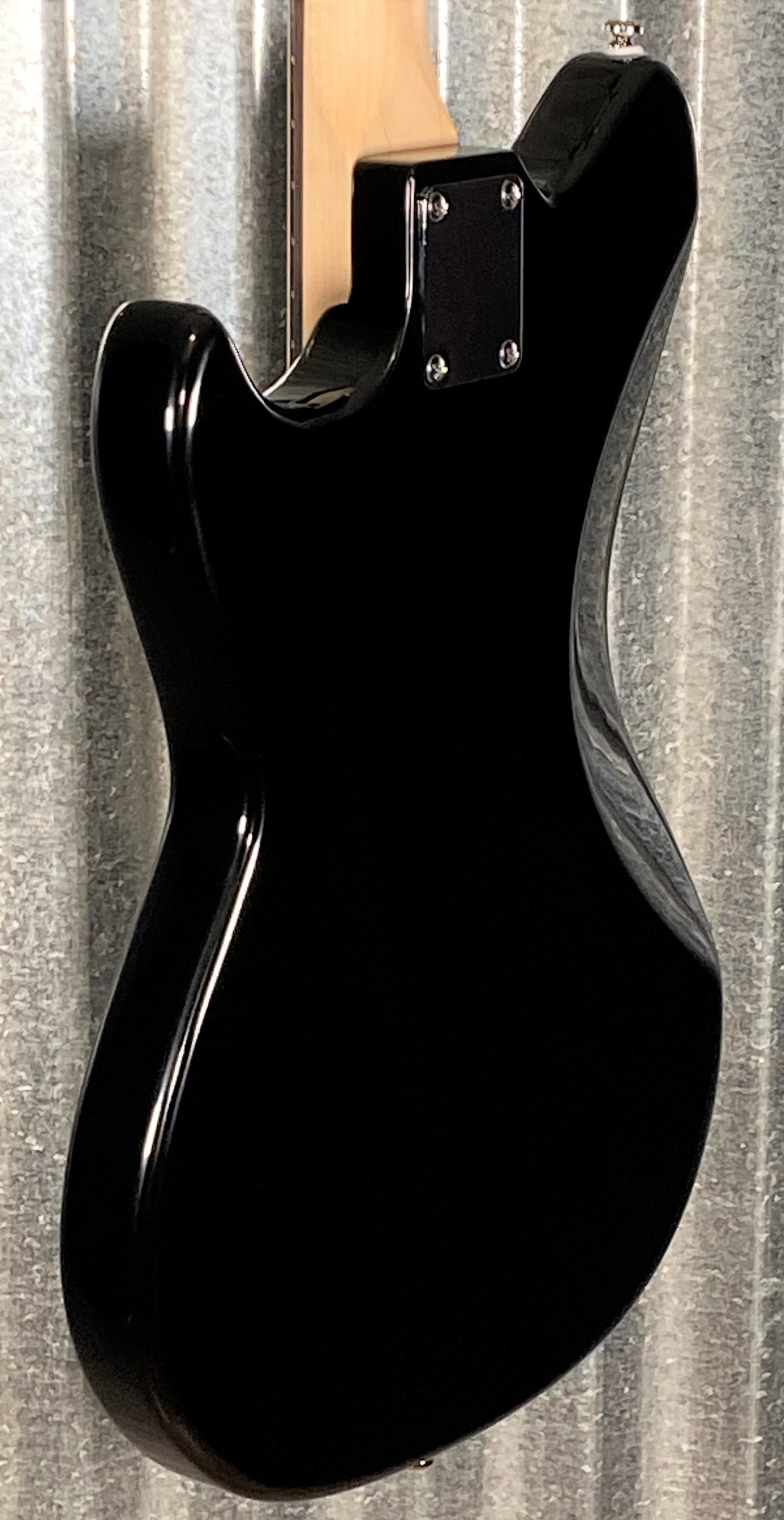 G&L Guitars Tribute Fallout Bass Short Scale 4 String Jet Black #5219