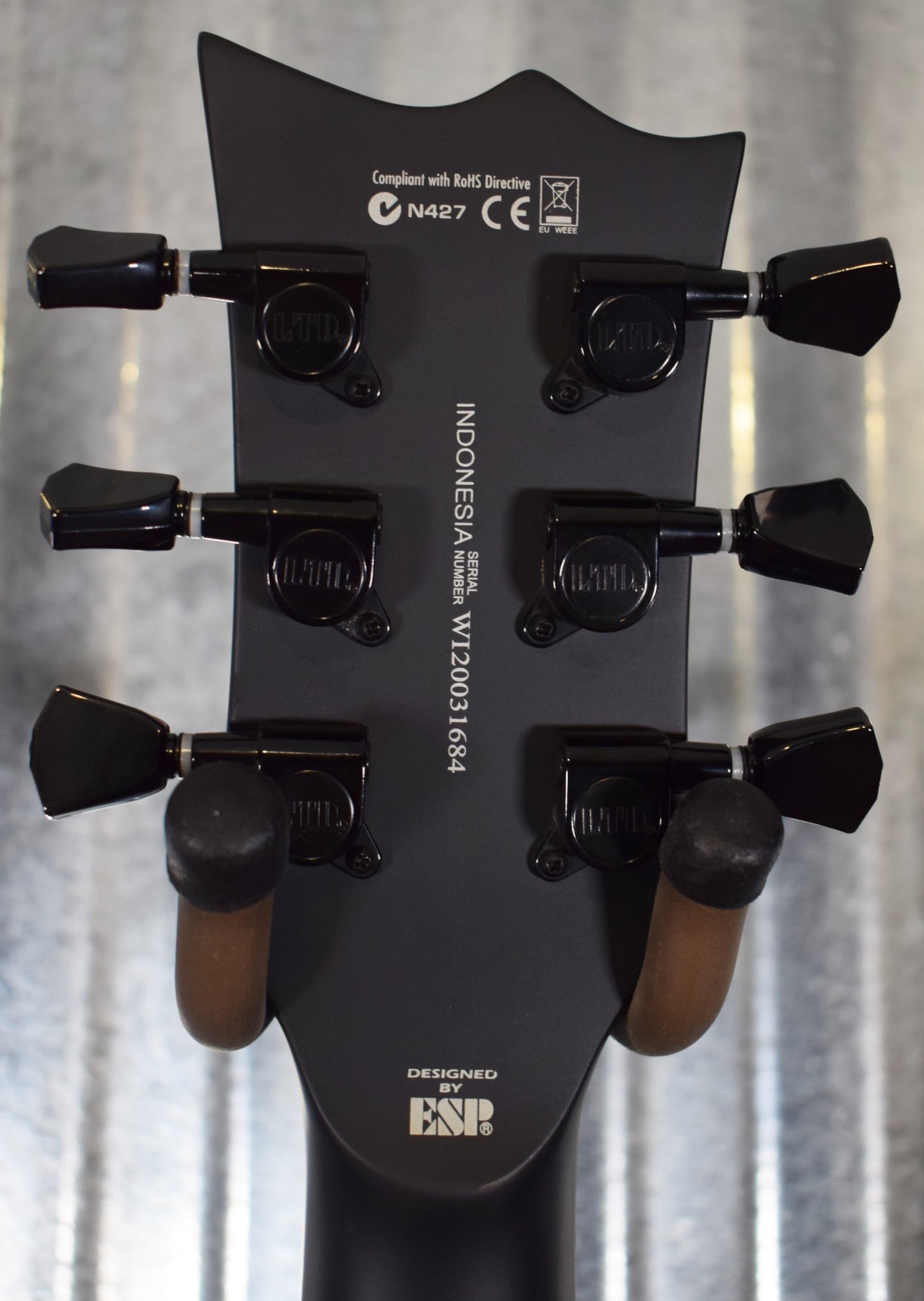 ESP LTD EC-256 EC Series Black Satin Guitar LEC256BLKS #1684