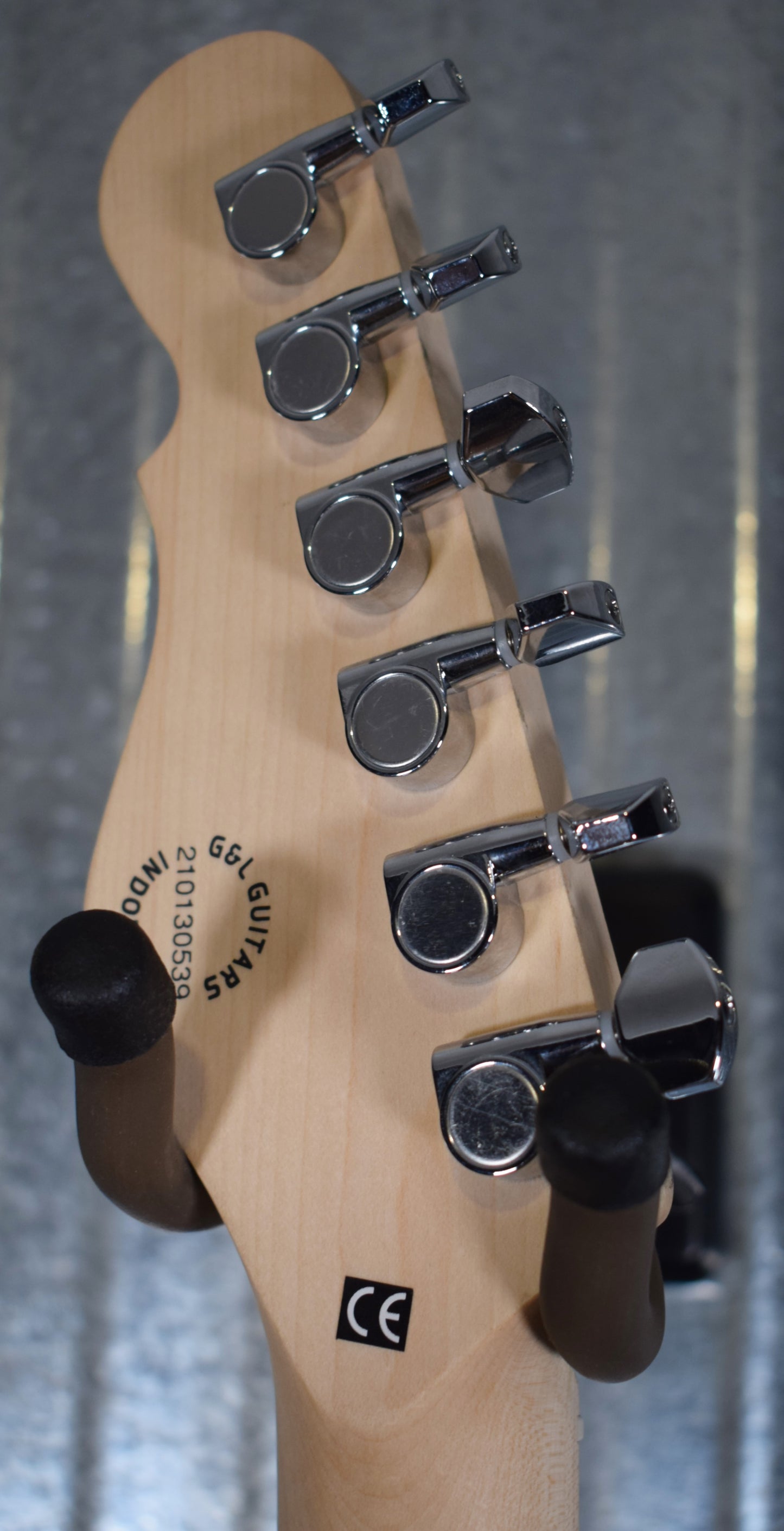 G&L Tribute Limited Edition ASAT Classic Semi Hollow Double Bound Charcoal Guitar Blem #0539