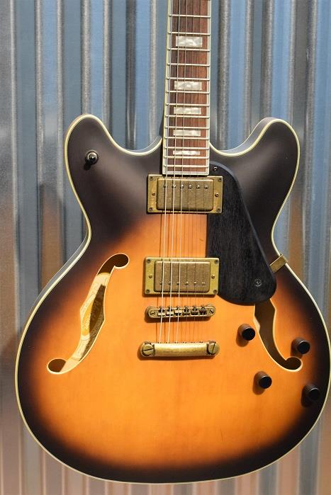Washburn Guitars HB36 VIntage Matte Semi Hollow Body Guitar #274