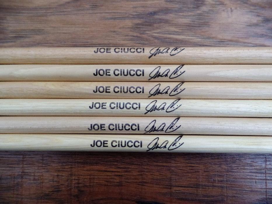 Joe Ciucci Signature Hickory Drumsticks 5a Three Pair