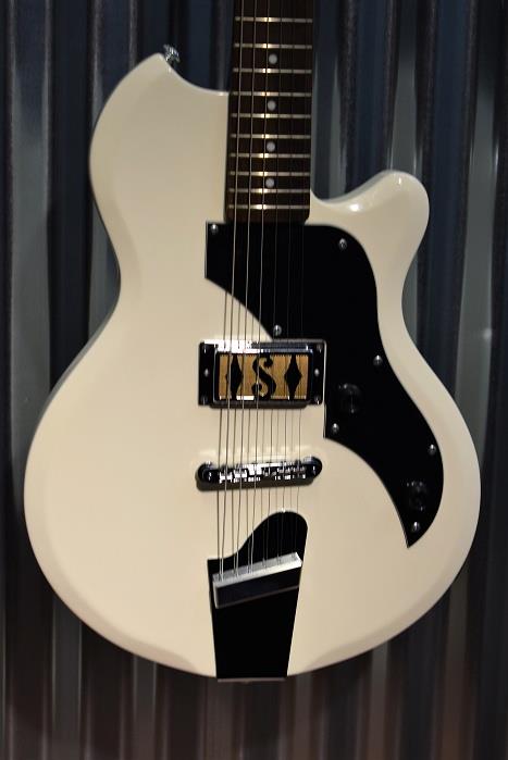 Supro Island Series 2010AW Jamesport Artic White Guitar & Case #263