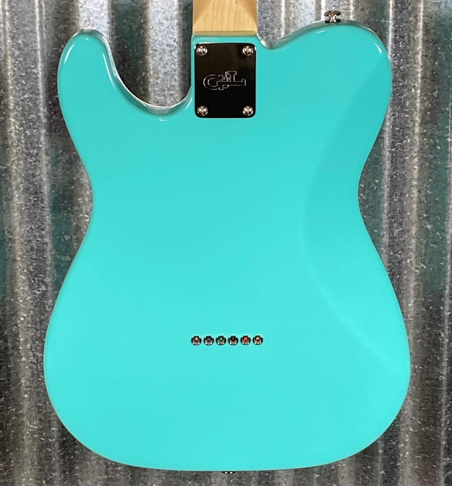 G&L USA 2023 Custom ASAT Classic Turquoise Guitar & Bag #1127 Used