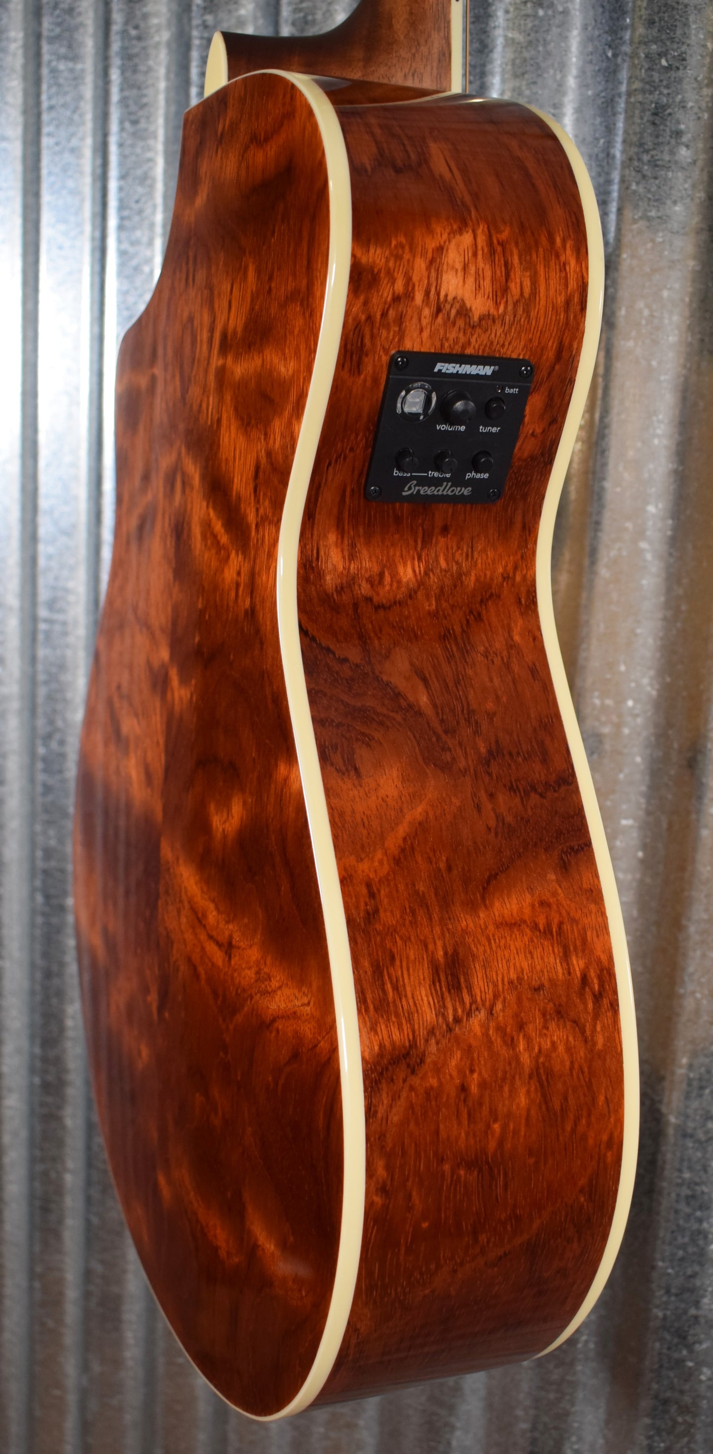 Breedlove Pursuit Exotic Concert CE Sitka-Bubinga Acoustic Electric Guitar #6023 Blemished