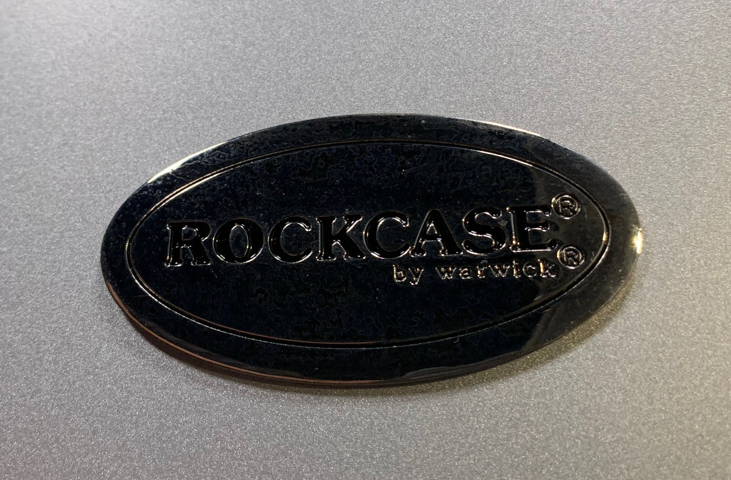 Warwick RC 10836 SAW RockCase Professional Flight Bass Case Silver Aluminum