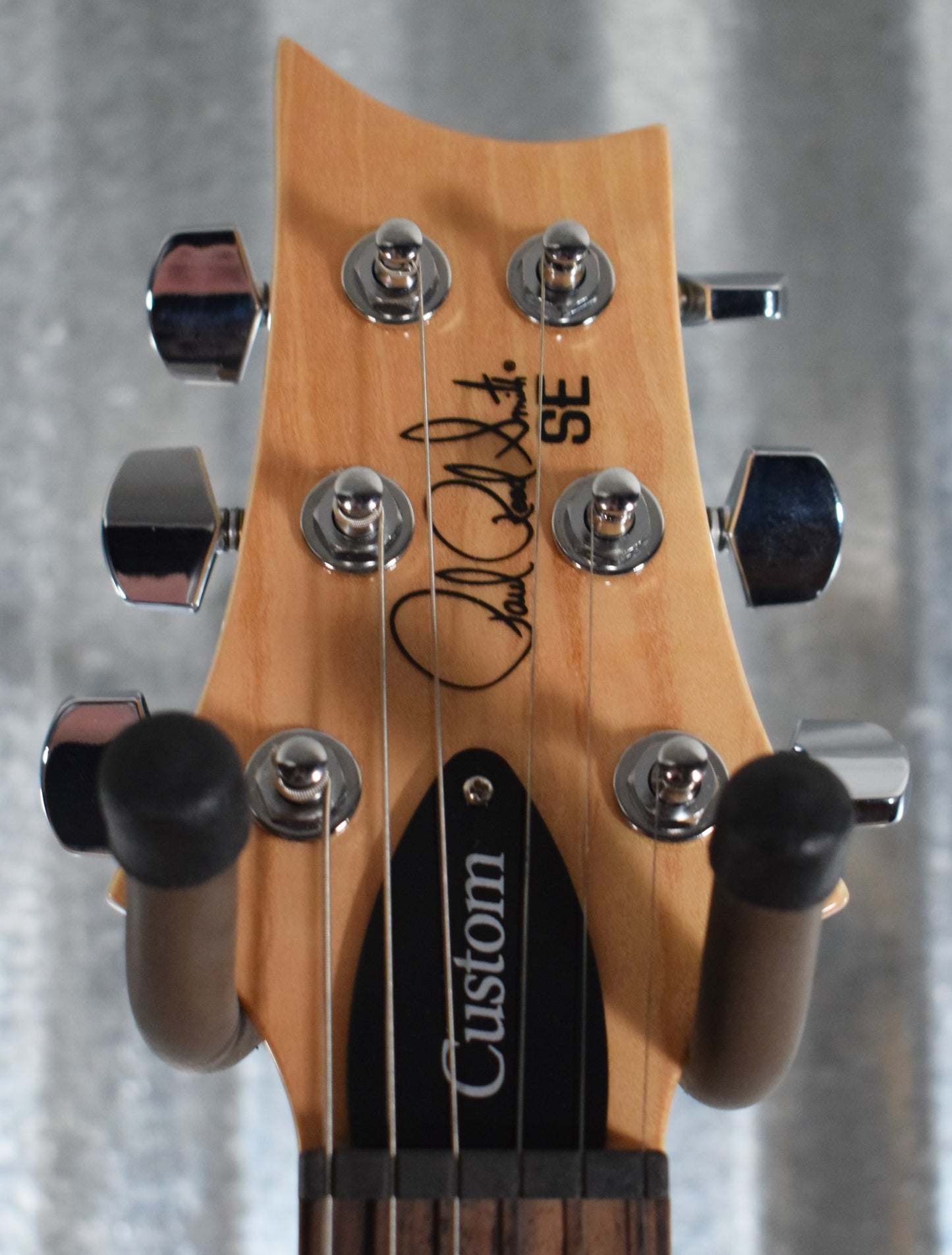 PRS Paul Reed Smith SE Custom 22 Semi Hollow Santana Yellow Guitar & Bag #1154