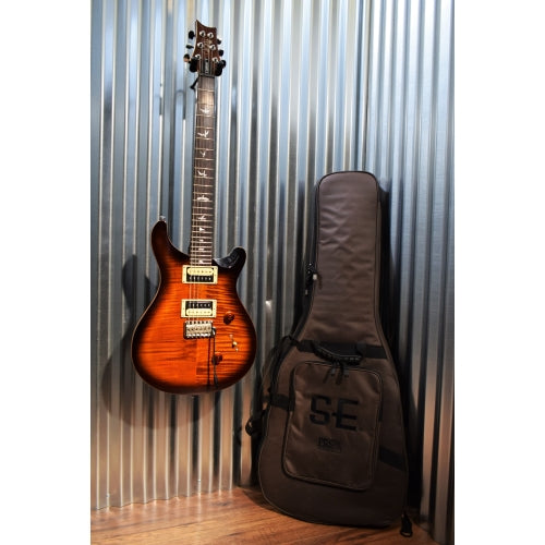 PRS Paul Reed Smith SE Custom 24 Tobacco Sunburst Tremolo Guitar & Gig Bag #3420