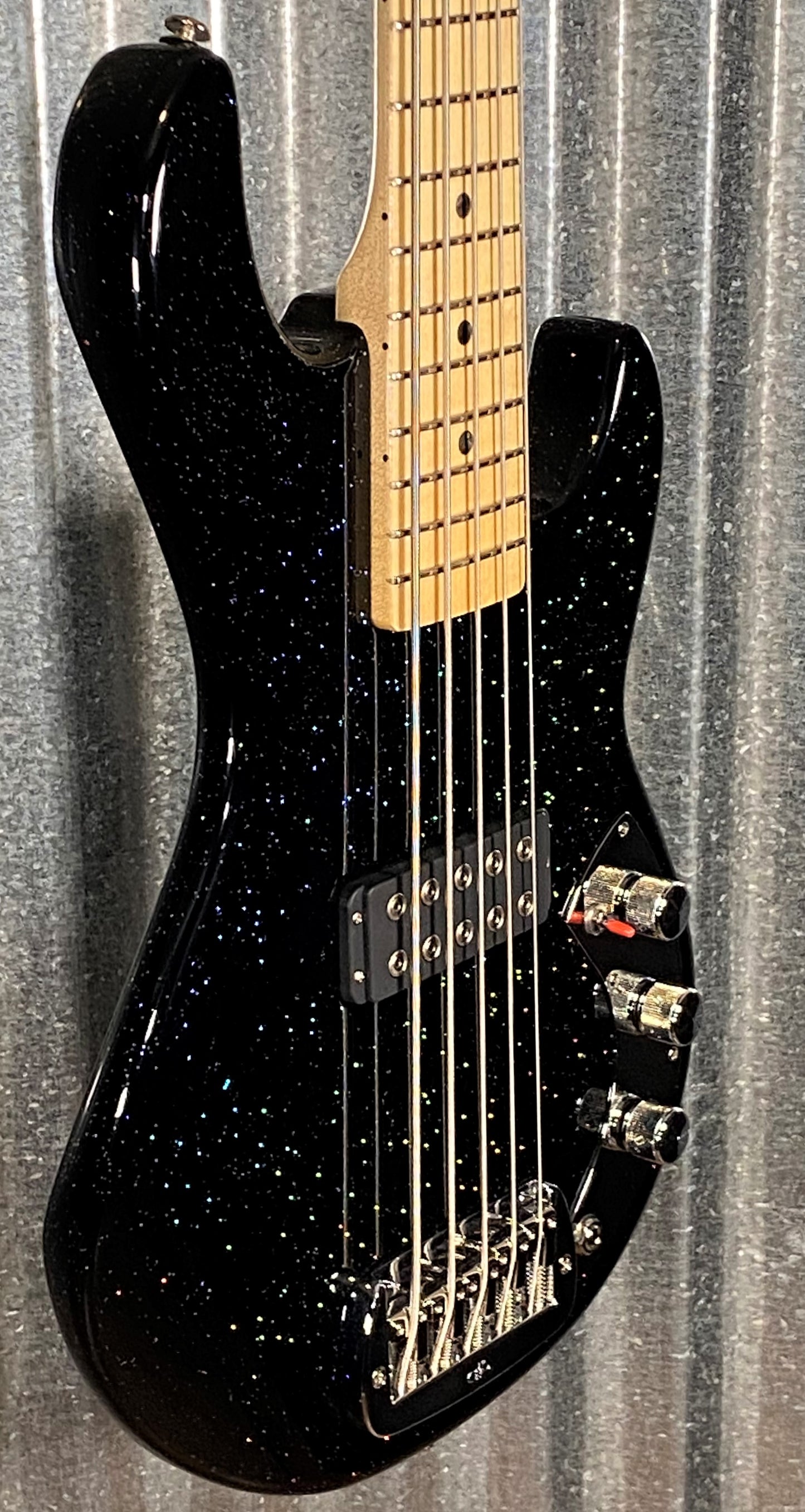 G&L USA CLF Research L-1000 S750 5 String Bass Andromeda & Case #4043