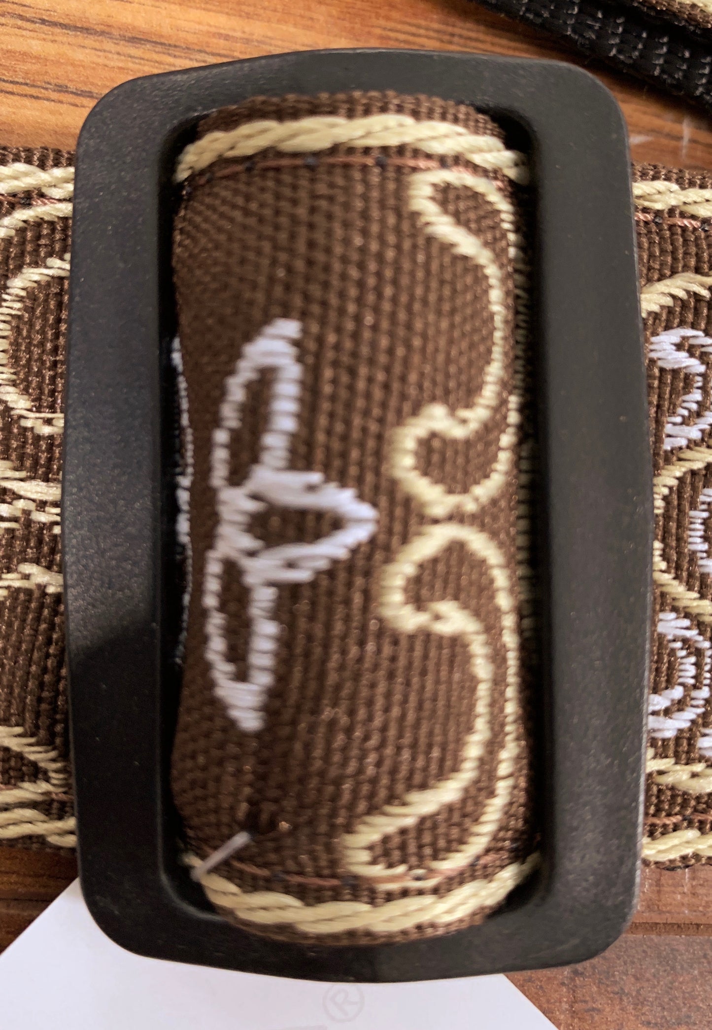 Levy's M8HT-24 2" 60's Hootenanny Jacquard Weave Guitar Strap Brown