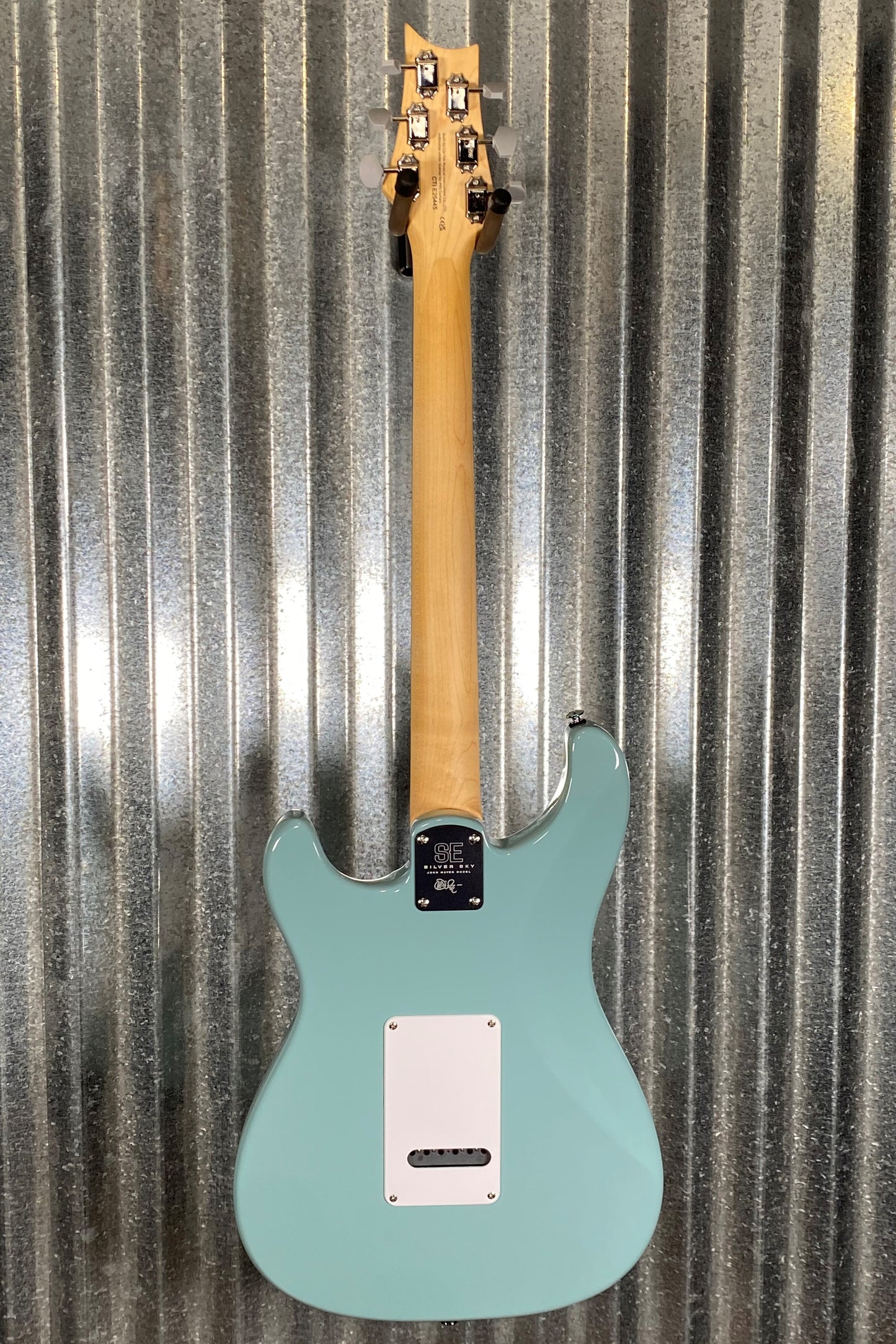 PRS Paul Reed Smith SE Silver Sky Stone Blue Guitar & Bag #5445